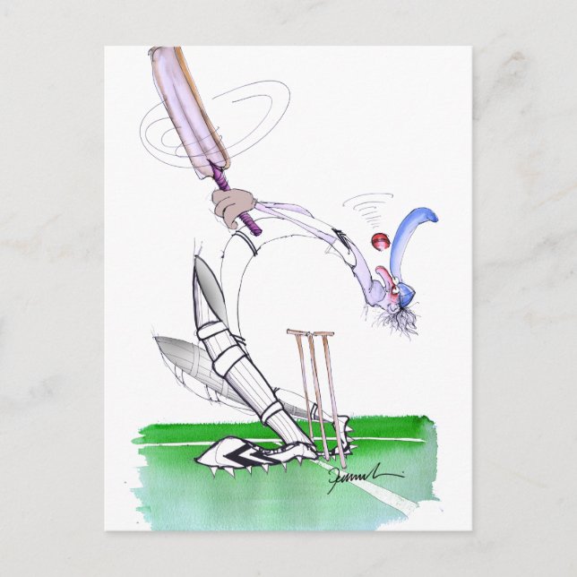 behålla öga vid boll, tony fernandes vykort (Framsida)