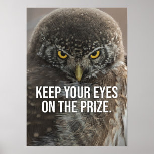Behålla Ögat om priset - Djurens motivation Poster