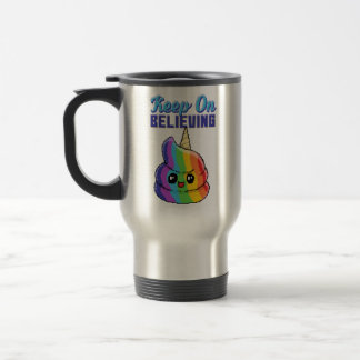 Behålla om Believin Unicorn Rainbow Poop Resemugg