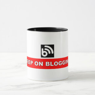 BEHÅLLA OM BLOGGNING Mugg