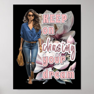 Behålla om hur du checkar din Dream-symbol Poster