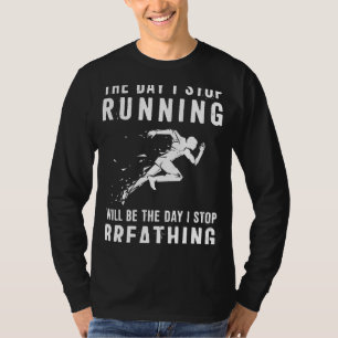 Behålla om körning: Dagen jag avslutar körningen ä T Shirt