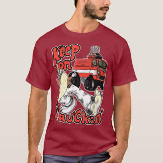 Behålla om lastbilschaufförer på 70-talet t shirt