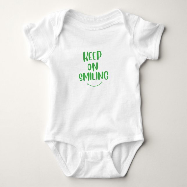 Behålla om leende t shirt (Framsida)