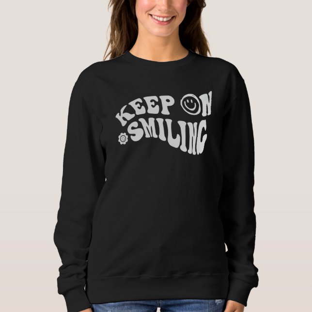 Behålla om leende t shirt (Framsida)
