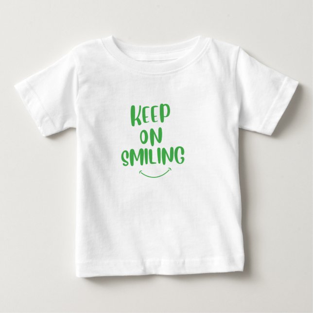 Behålla om leende t shirt (Framsida)