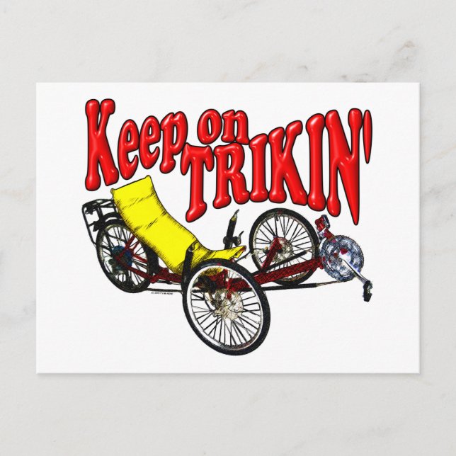Behålla om Trikin' Vykort (Framsida)