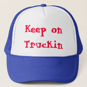 Behålla om Truckin-design av James Black Keps