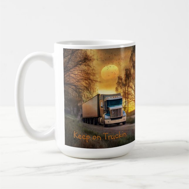 Behålla om Truckin Kaffemugg (Vänster)