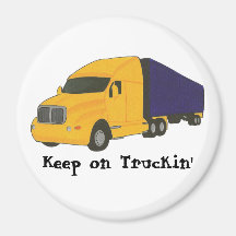 Behålla om Truckin, lastbil på magnet