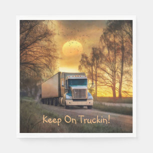 Behålla om Truckin Pappersservett