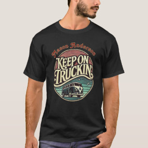 Behålla om Truckin Retro 60: s Personlig T Shirt