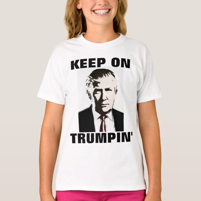 BEHÅLLA OM TRUMPIN', DONALD TRUMP T-Shirts (Framsida)