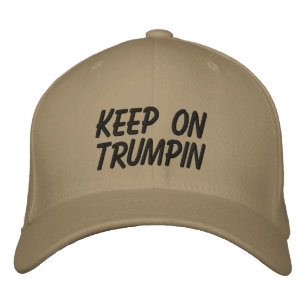Behålla om trumpin Embroized Hat Broderad Keps