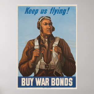 Behålla oss flyger! poster