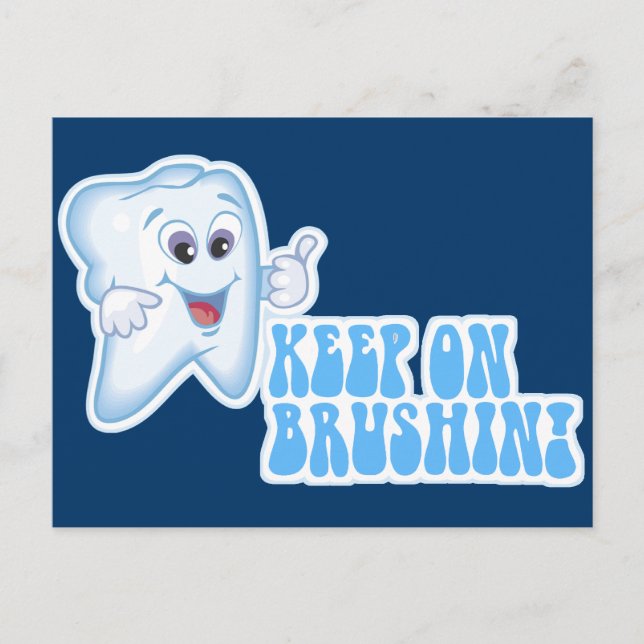 Behålla på Brushin! Vykort (Framsida)