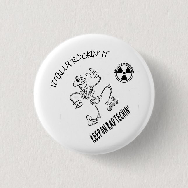 Behålla på Rad Techin Knapp (Framsida)