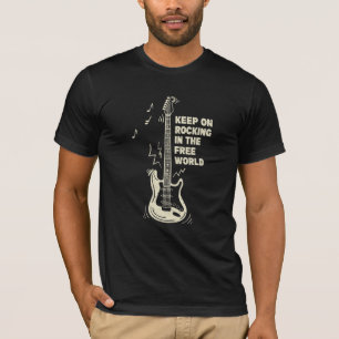 Behålla på Rockin i friskskskjortan T Shirt