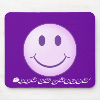 Behålla på smilin musmatta