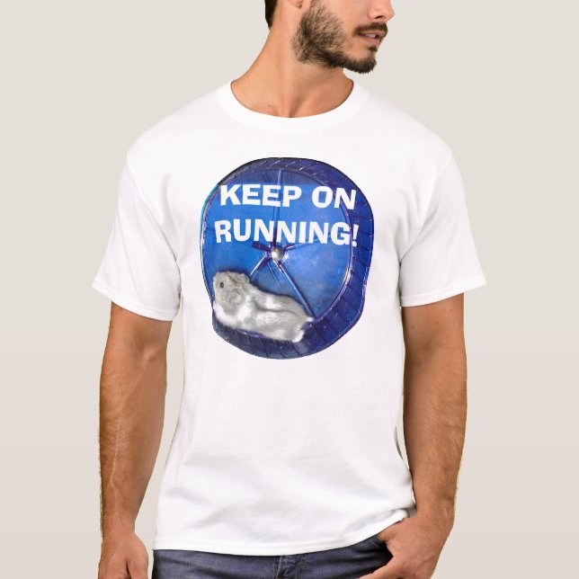 BEHÅLLA PÅ SPRING! TEE SHIRT (Framsida)