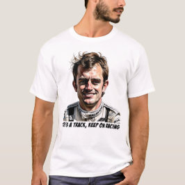 Behålla på Tävla Car Racer T-shirt