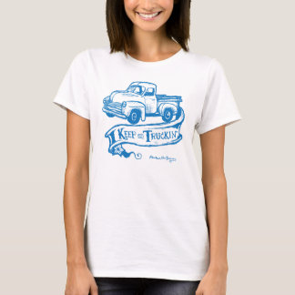 Behålla på truckin'-blueT T-shirt