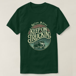 Behålla på Truckin ’ Retro 60s T- Shirt T