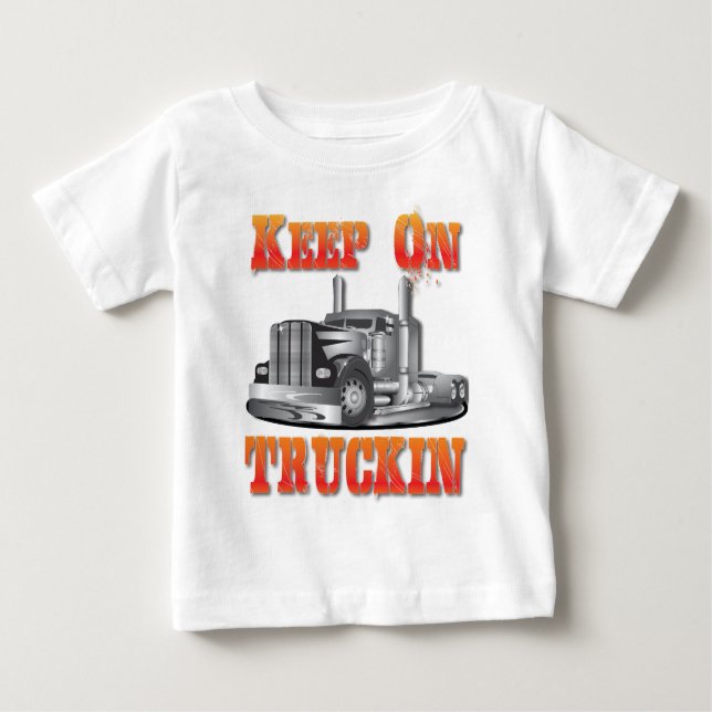 Behålla på Truckin T-shirt (Framsida)