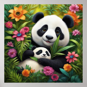 Behålla Panda eller utforma din egen poster