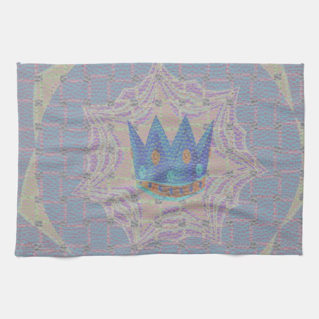 Behålla: Pastel Royal Clarity Mönster Art Kökshandduk (Horisontell)