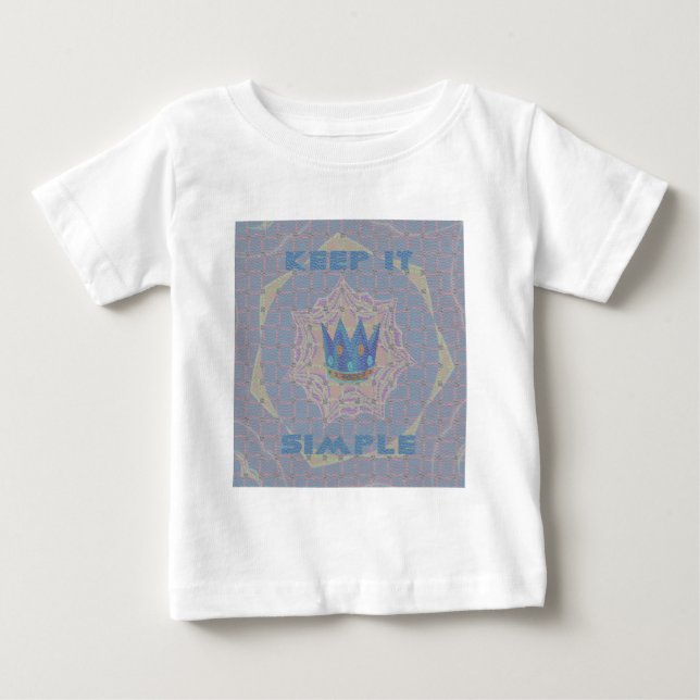 Behålla: Pastel Royal Clarity Mönster Art Tröja (Framsida)