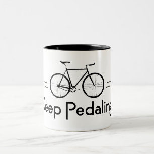 Behålla Pedaling Bikes Två-Tonad Mugg
