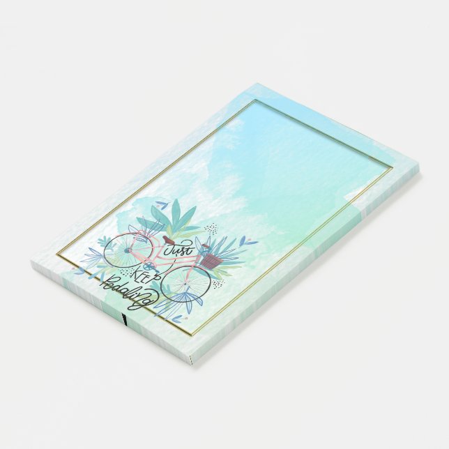 Behålla Peddling Post-it Block (Vinklad)