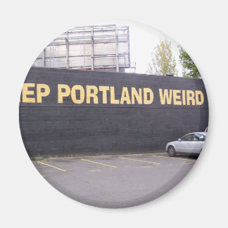 Behålla Portland Konstig Magnet