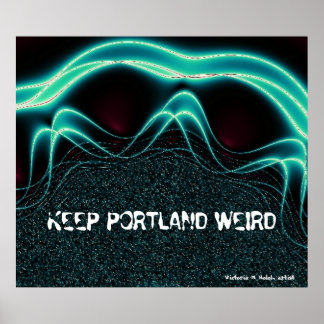 behålla Portland Konstig Poster