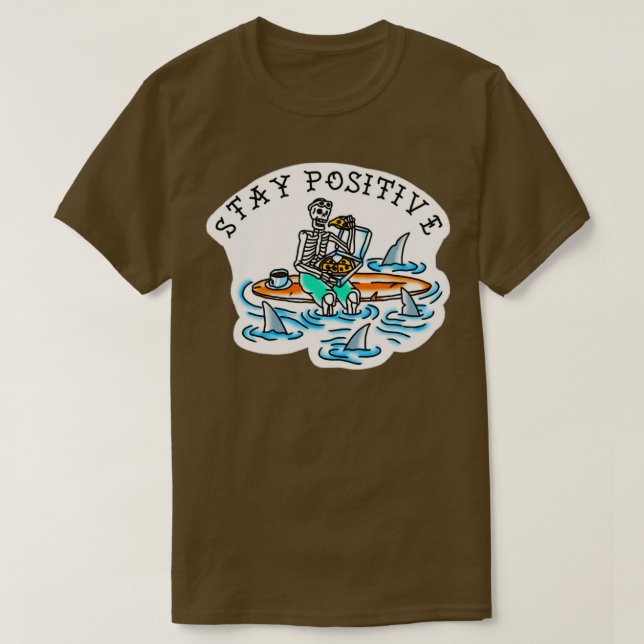behålla positiv3 t shirt (Design framsida)