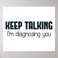 Behålla pratar om att jag diagnostiserar dig