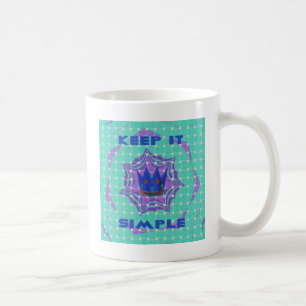 Behålla: Royalet Clarity Mönster Art Kaffemugg