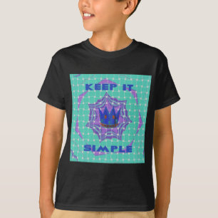 Behålla: Royalet Clarity Mönster Art T-shirt