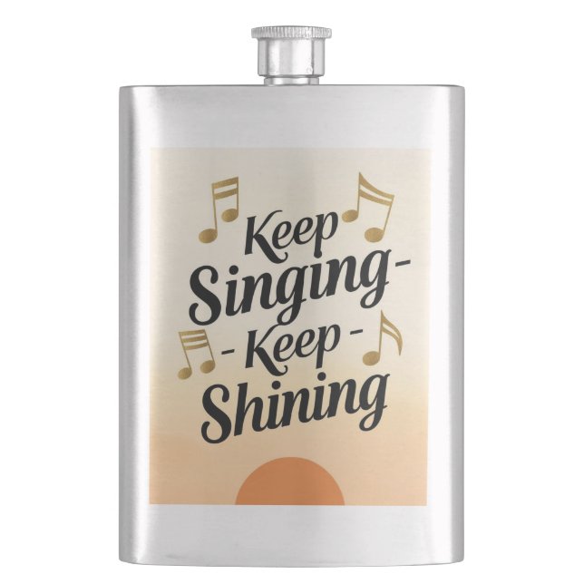 Behålla Singing Behålla Shining Fickplunta (Framsidan)