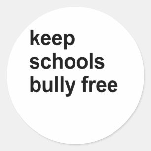 behålla skolor tjuryfri runt klistermärke
