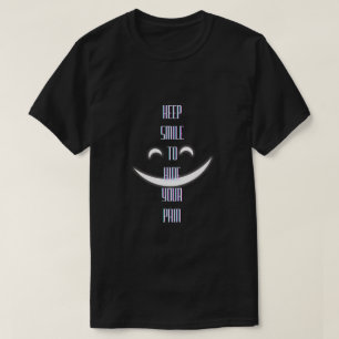 Behålla Smilda grafiktecken T Shirt
