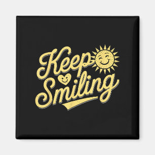 Behålla Smilda Motiverande inspirerande Manar Kvin Magnet