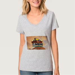 Behålla som driver fram och omfamna livets utmanin t shirt