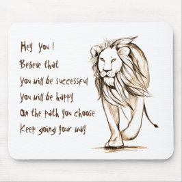 Behålla som går din väg musmatta