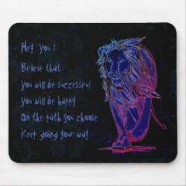 Behålla som går din väg musmatta