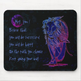 Behålla som går din väg musmatta