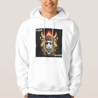 Behålla som går Hoodies Hoodie