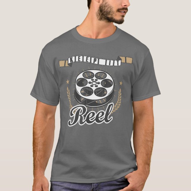 Behålla som ger filmstöd för Studenter och _nxpl T Shirt (Framsida)