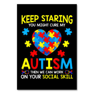 Behålla som gör att du kan bota min autism bordsnummer